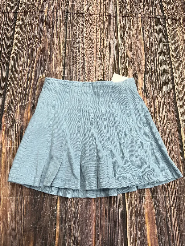 women's work skirtsSkirt Mini & Short By Free People In Blue, Size: Xs