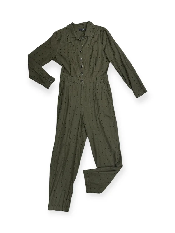 women's jumpsuits with short sleevesJumpsuit By Madewell In Green, Size: 6