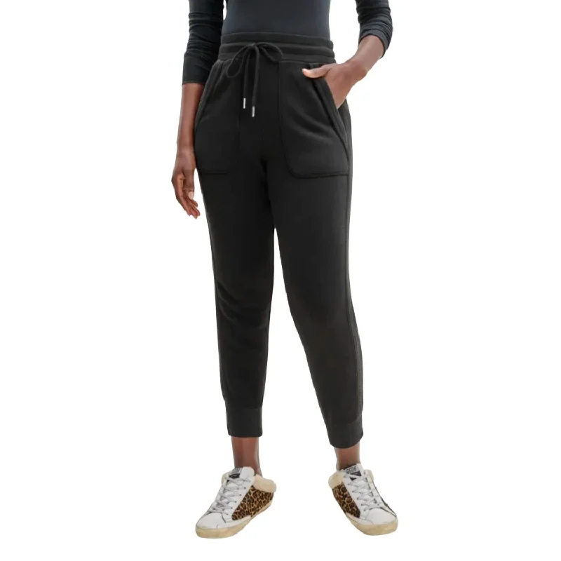 women's wedding pantsCorinna Jogger In Black