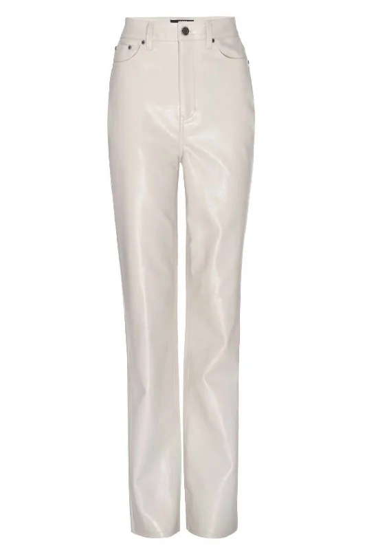 women's denim pantsHeston Straight Leg Pant In Off White