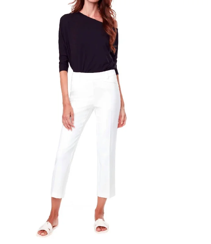 women's jogger pantsPalermo Cropped Pant In Vanilla