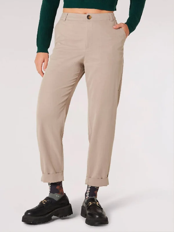 women's hot pantsSoft Chino Pants In Khaki