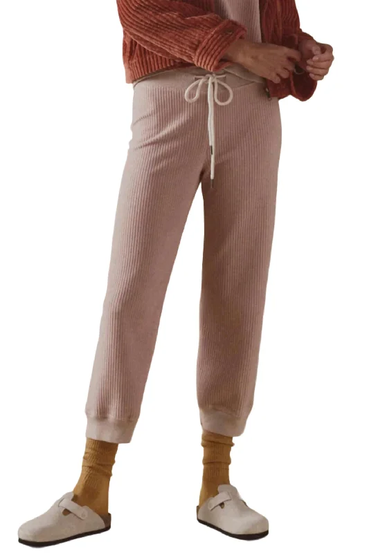 women's solid-color pantsThe Corduroy Lantern Pant In Heirloom Pink