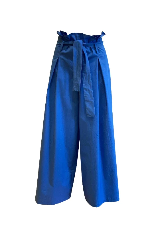 women's leather pantsWomen's Charlotte Maxi Pants In Aqua Blue