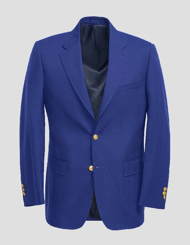 women's tall dressesBLUE SOLID BLAZER