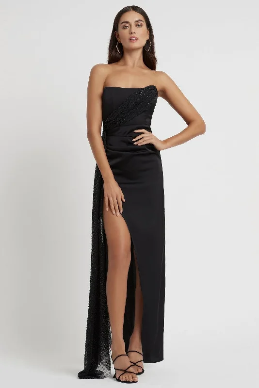 women's high-low dressesCecilia Dress - Black