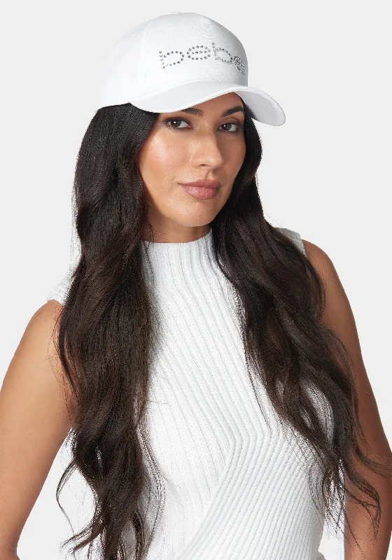 women's petite dressesRhinestone Logo Cap