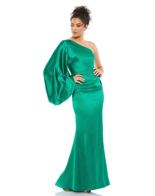 women's wrap dressesEmerald 12 Mac Duggal Long Sleeve Formal Prom Dress Sale